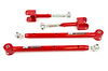 401419-R 1964-1967 GM A-Body Adjustable Upper & Lower Control Arm Kit; Red - image 1
