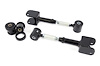 402600-B Adjustable upper control arms; Black - image 1