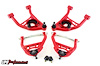 403133-1-R 1964-1972 GM A-Body Front A-arm Kit, ½" taller upper ball joints; Red - image 1