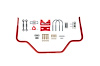 Pro-Tour Tubular Rear Sway Bar 1964-72 GM A-Body - image 1