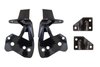 4057 1964-1972 GM A-Body Rear Coilover Bracket Kit; Black - image 2