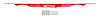 4058-R Rear Shock Tower Brace for 1964-1972 GM A-Body Cars [Red] - image 1