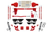 6425-2-B Rear 4-Link Suspension Kit for 1973-1987 Chevrolet, GMC C10/C15 2WD Trucks w/Coilover Shocks [Black] - image 1
