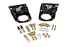 6436 1963-1987 GM C10 Front Coil Over Mounts; Black - image 1