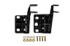 6564 2015-2024 Ford F-150 Shock Relocation Kit; Black