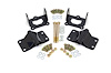 90059 1978-1988 GM G-Body Solid Engine Mount Kit; Black - image 1