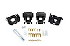 90073 1982-1992 GM F-Body SBC Poly Engine Mount Kit; Black - image 1