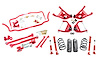 Handling Kit 1 Lowering Stage 3.5- Red 1964 GM A-Body - image 1