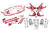 Handling Kit 2 Lowering 450lb Stage 4- Red 65-66 GM A-Body - image 1
