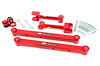 ABR301-R Upper & Lower Control Arm Kit 73-77 GM A-Body; Red - image 1
