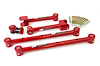 ABR401-R Upper & Lower Control Arm Kit 65-72 GM A-Body; Red - image 1