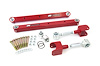 ABR824-R Pro-Touring Rear Suspension Kit 68-72 GM A-Body; Red - image 1