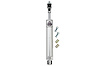 B227 1967-1969 GM F-Body Viking Double Adjustable Rear Shock; Silver - image 1