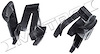Rear Door Lock Pillar Seal 1966-67 Buick Skylark/Chevy Chevelle, Malibu/Oldsmobile Cutlass, F-85/Pontiac LeMans, Tempest - image 1