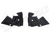 Door Lock Pillar Seals for 2-Door Hardtop. Pair. DOOR LOCK PILLAR SEAL 62 MOPAR B BODY 2 DOOR HARDTOP PAIR - image 1
