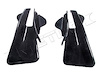 Quarter Pillar Post End Seal. Fits 2-door hardtop. Pair. QUARTER PILLAR POST END SEAL 73-74 MOPAR B BODY 2 DOOR HARDTOP PAIR - image 1