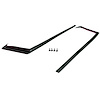 Upper Door Hinge In.J In. Seals. Straight section 15-1/2 In. long. Square hooked section 7 In. long - image 1