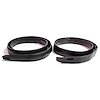 Wing Vent Auxiliary Weatherstrip for 2 Door Hardtop. 38 In. Long. Pair. WING VENT AUX WTHRSTRP 62-3 MOPAR B 2DRHT 38 LONG - image 1