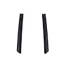 Inner rear vertical quarter window seals. 70-72 Buick and Chevrolet A-body 2-door hardtop. Pair. R&L - image 1