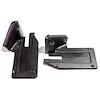 Upper Door Lock Pillar Seal. Made with all details and steel cores. 2-3/16 In.W X 4-11/16 In.L. Pair - image 1