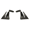 Door Lock Pillar Seal for 2 door hardtop and convertibles. Pair. R&L. DOOR LOCK PILLAR SEAL 71-73 GM - image 1