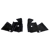 Door Lock Pillar Seals for 2-Door Hardtop. Pair. DOOR LOCK PILLAR SEAL 62 MOPAR B BODY 2 DOOR HARDTOP PAIR - image 1