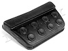 Clutch and Brake Pedal Pad 1963-64 Dodge 330, 440 - image 1