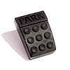 Park Brake Pedal Pad. 1-1/4 In. wide X 2 In. long. Each. PARK BRAKE PAD 63-64 MOPAR B BODY 65 BELVEDERE/CORONET EACH - image 1