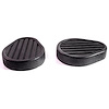 CB 63 Clutch And Brake Pedal Pads, 2-3/8 in. Wide x 3 in. Long, Pair