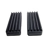 CB 75 Clutch And Brake Pedal Pads, 1-1/2 in. Wide x 4 in. Long, Pair - image 1