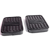 CB 93 Clutch And Brake Pedal Pads, 2 in. Wide x 2-5/8 in. Long, Pair - image 1