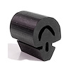 Door Bumper. 3/4 In. high X 1/2 In. wide X 5/8 In. long. Four used per car. Each. DOOR BUMPER MOPAR 62- 70 - image 1