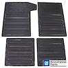FM 7301 Floor Mats, Front And Rear, Nice Reproduction, Black Only - image 1
