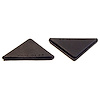 HC 10 Hood Corners, Fits Flat, Square Hood Corners, 1-3/4 in. Wide