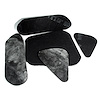 Hood Insulation. Made of high-quality black fiberglass. 5-Piece Set HOOD INSULTN BLK CHEVELLE 67 EACH - image 1