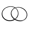 HR 6 Trim Ring Lens Seal, 7-1/2 in. O.D., 6-7/8 in. I.D, Pair