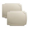 LG 2003-104 Tail Light Lens Gaskets Fits 67 Chevelle, Made Of White Sponge, Pair - image 2