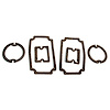 6-Piece Lens Gasket Kit. LENS GASKET CHEVROLET 56 KIT - image 1