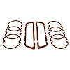 8-Piece Lens Gasket Kit. LENS GASKET CHEVROLET 60 KIT - image 1