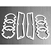 8-Piece Lens Gasket Kit. LENS GASKET CHEVROLET 62 KIT - image 1