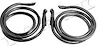 Molded Door Seals 1967-68 Ford Mustang/Mercury Cougar - image 1