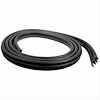 Front Door Seal. Fits on body front left and right side. Each. DOOR SEAL 92-07 FORD ECONOLINE-ON BODY FRONT L&R EACH - image 1