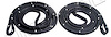 Molded Door Seals with Clips 1964-65 Chevy Chevelle - image 1