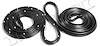 Molded Door Seals with Clips 1964-65 Chevy El Camino - image 1