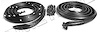 Molded Door Seals with Clips Late 1963-64 Chevy Corvair - image 1