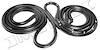 Molded Door Seals 1999-00 Honda Civic
