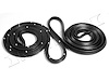 Rear Molded Door Seals 1982-83 Buick Regal/Pontiac Bonneville - image 1