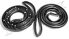 Molded Door Seals 1977-90 Buick Electra, LeSabre/Oldsmobile Delta 88, 98 - image 1