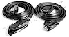 Molded Door Seals with Clips and Molded Ends 1973-76 Dodge Dart/Plymouth Duster, Scamp - image 1