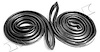 Rear Molded Door Seals 1964-68 American - image 1